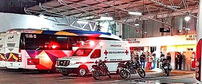 ¡PASAJERO LLEGÓ MUERTO A LA TERMINAL DEL ADO!