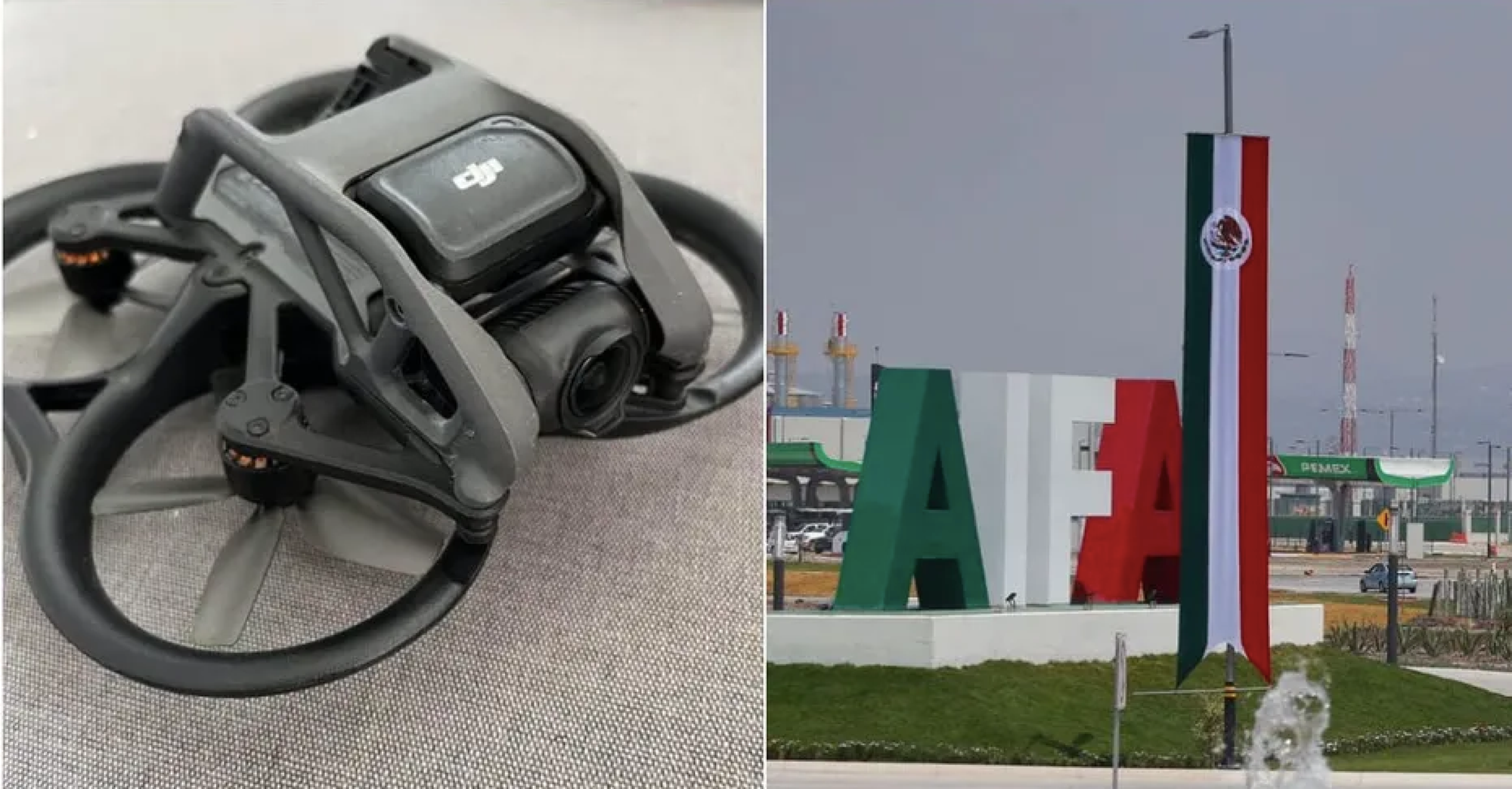 ¡ROBAN 348 EQUIPOS DJI TRAS SALIR DEL AIFA; LA EMPRESA ALERTA QUE NO PODRÁN ACTIVARSE!