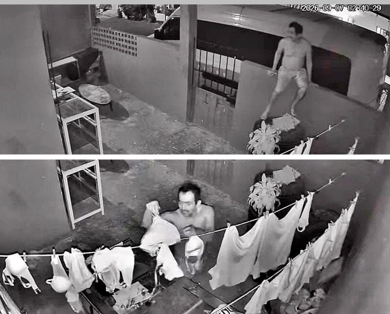 ¡“CALENTURIENTO” LE ROBA LAS PANTALETAS A SUS VECINAS!