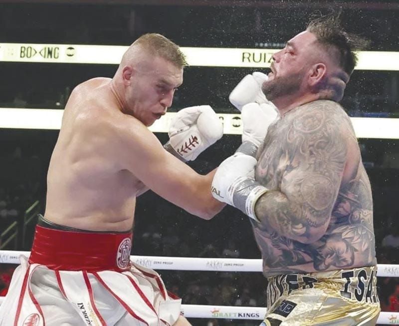 ¡REAPARECE ANDY RUIZ Y TROPIEZA ANTE DAMIAN KNYBA!