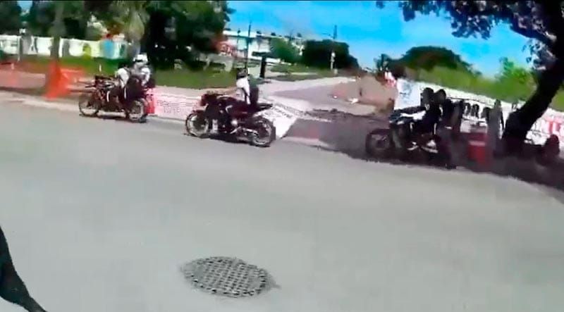 ¡IBAN EN CONTINGENTE, A CABALLO! - *Surge video previo al accidente del estudiante del Cetis 15