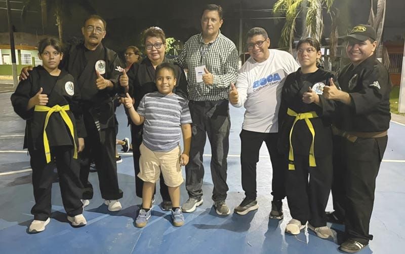 ¡TALLER DE DEFENSA PERSONAL EN EL DREN B!