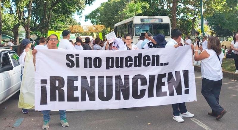 ¡NO LO QUIEREN! - PURAS PROTESTAS