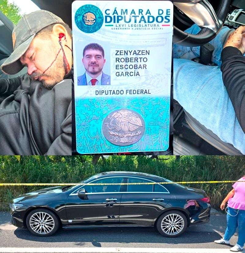 ¡ZENYAZEN APARECIÓ MUERTO! - EL DIPUTADO FEDERAL TENIA UN BALAZO EN LA CABEZA
