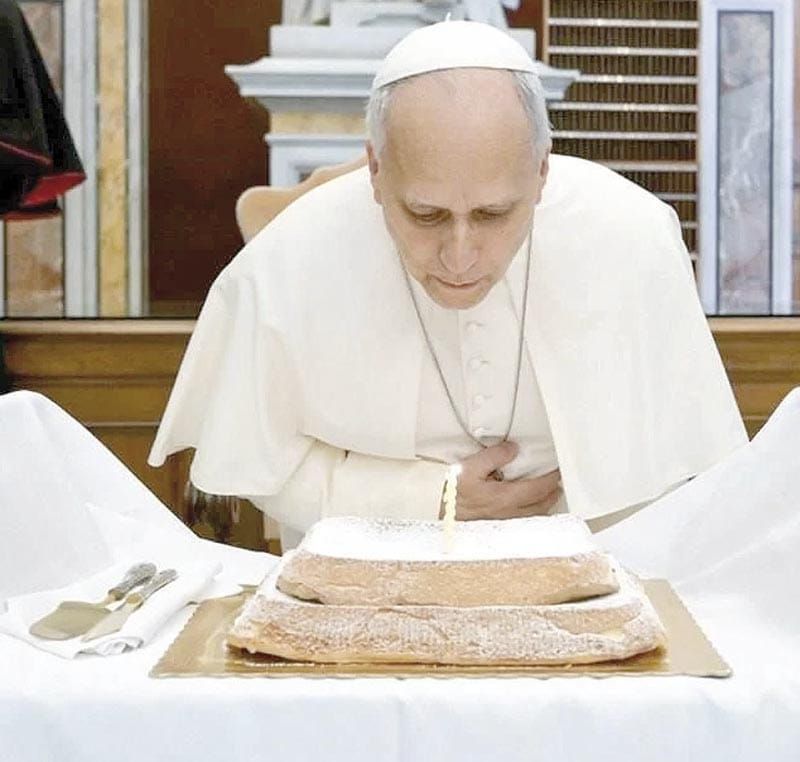 ¡CELEBRA EL PAPA SU CUMPLEAÑOS 71!