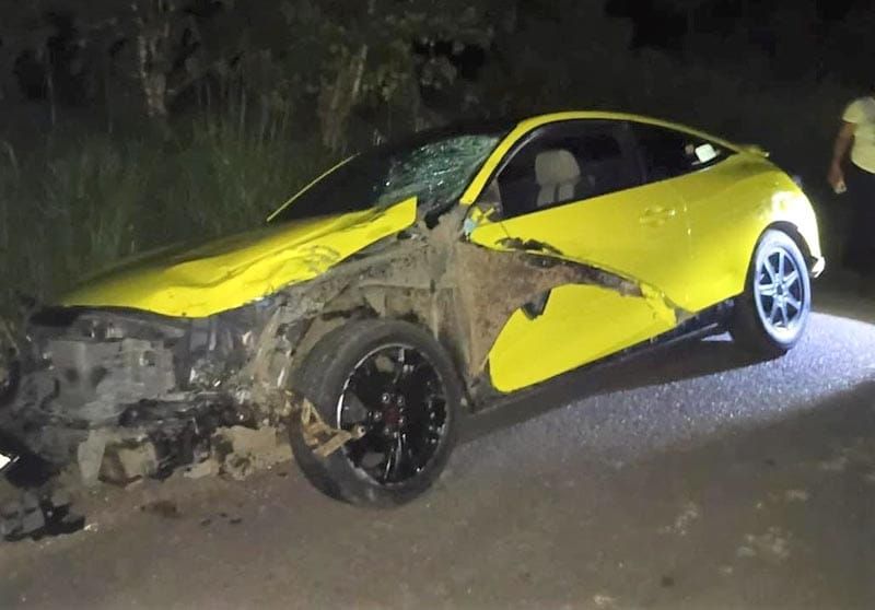 ¡CONDUCTORA DE AUTO DEPORTIVO EMBISTIÓ Y MATÓ A MOTOCICLISTA!
