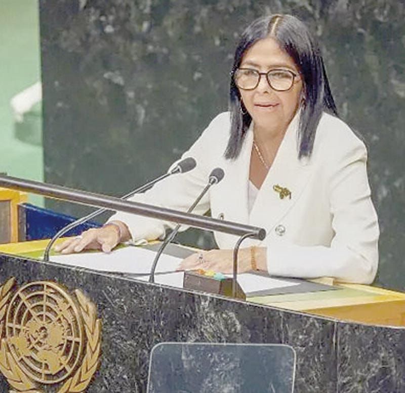 ¡DELCY RODRÍGUEZ PROMETE ELECCIONES EN VENEZUELA Y AGRADECE A TRUMP!