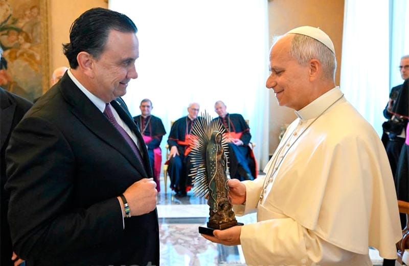 ¡EL PAPA LEÓN XIV RECIBE A JJ SIERRA! - EN EL VATICANO