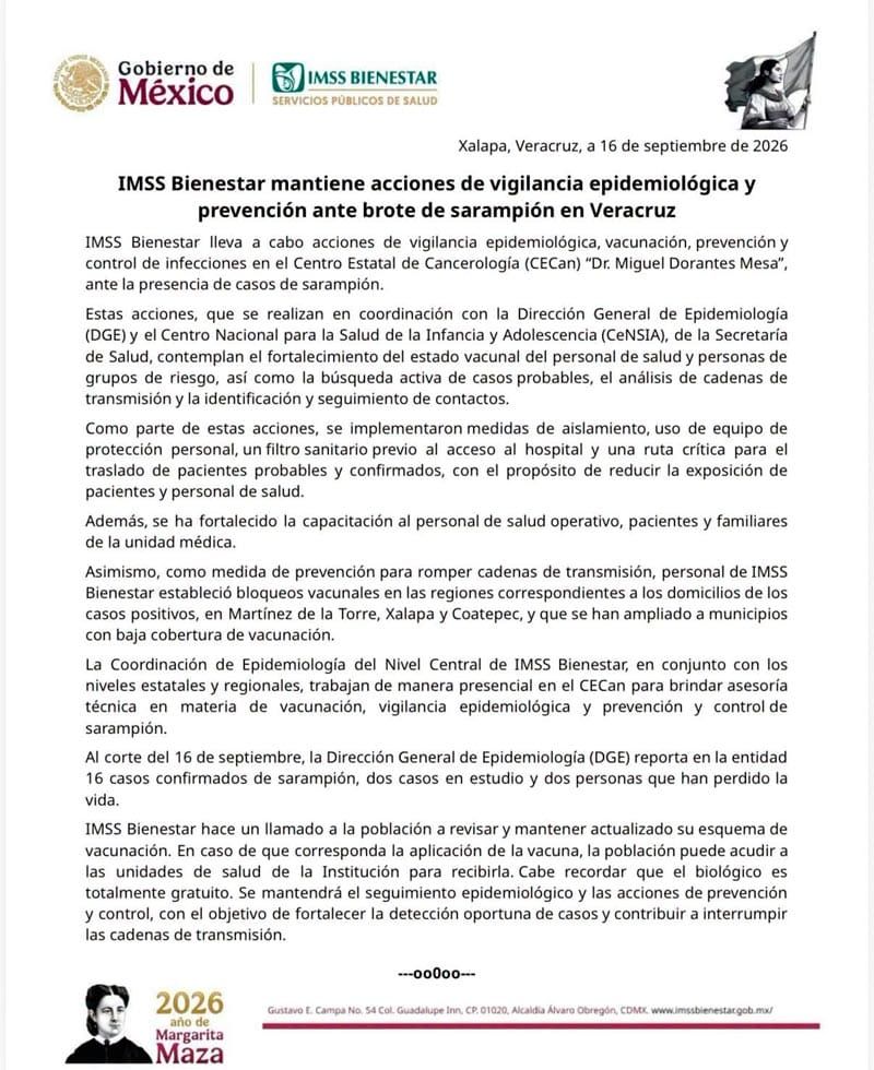 ¡CERCO SANITARIOS! - EN XALAPA