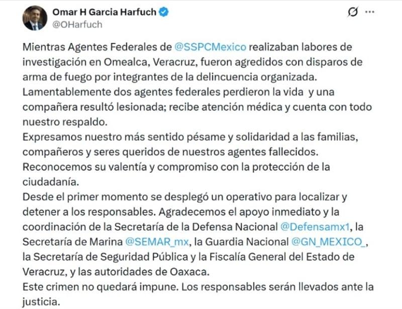 ¡NO QUEDARÁ IMPUNE! - MATAN A DOS AGENTES DE HARFUCH