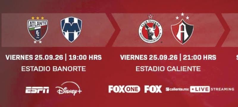 ¡ATLANTE Y RAYADOS ABREN LA JORNADA 10!