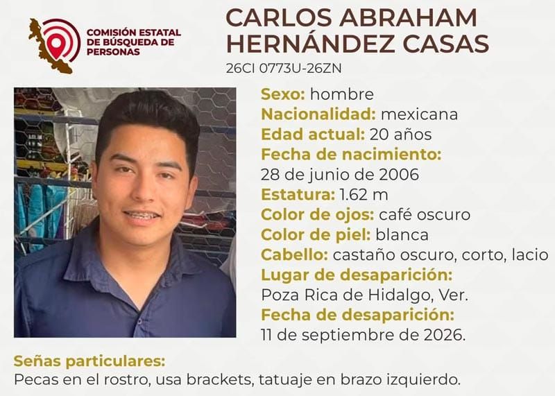¡DESAPARECEN TRES HOMBRES EL MISMO DÍA EN POZA RICA!