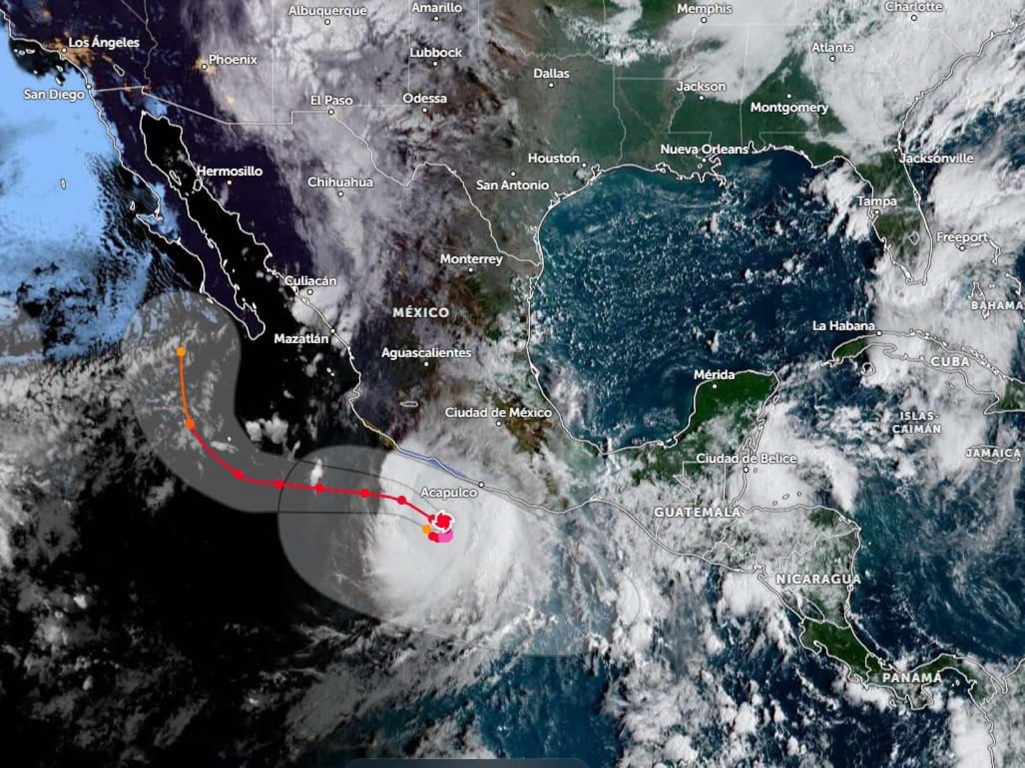 ¡PURAS LLUVIAS POR CULPA DEL MEGA- HURACÁN POLO!