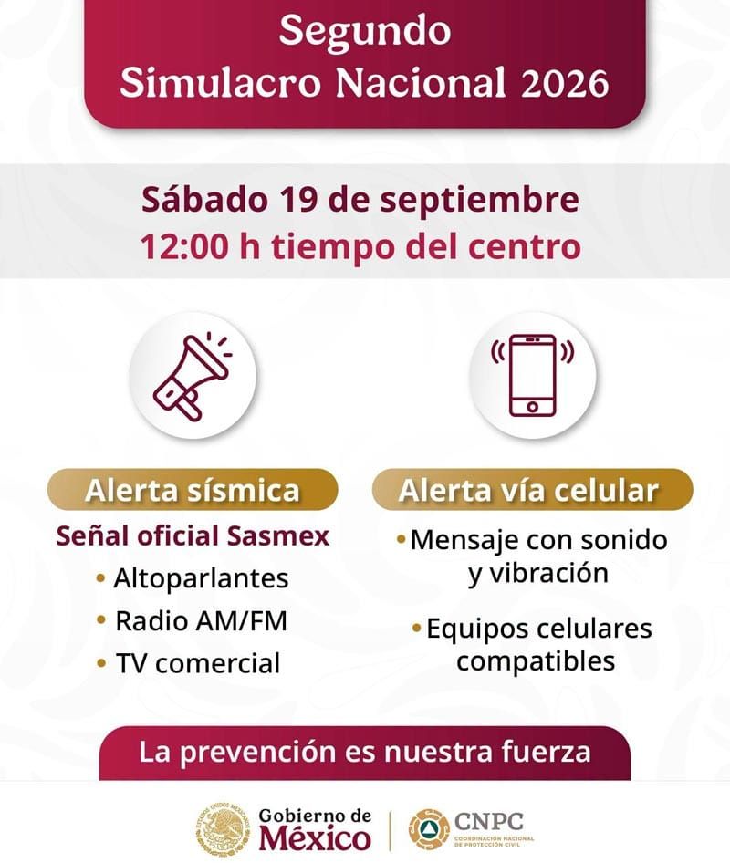 ¡DÍA DE TEMBLORES! - *Es un mito, no se pueden predecir, habrá simulacro nacional