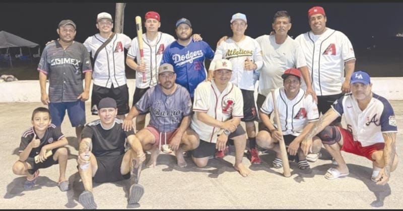 ¡DIABLOS Y CFE, CAMPEONES DE PLAY OFF EN LA PELOTA DEL PLAYÓN DE HORNOS!