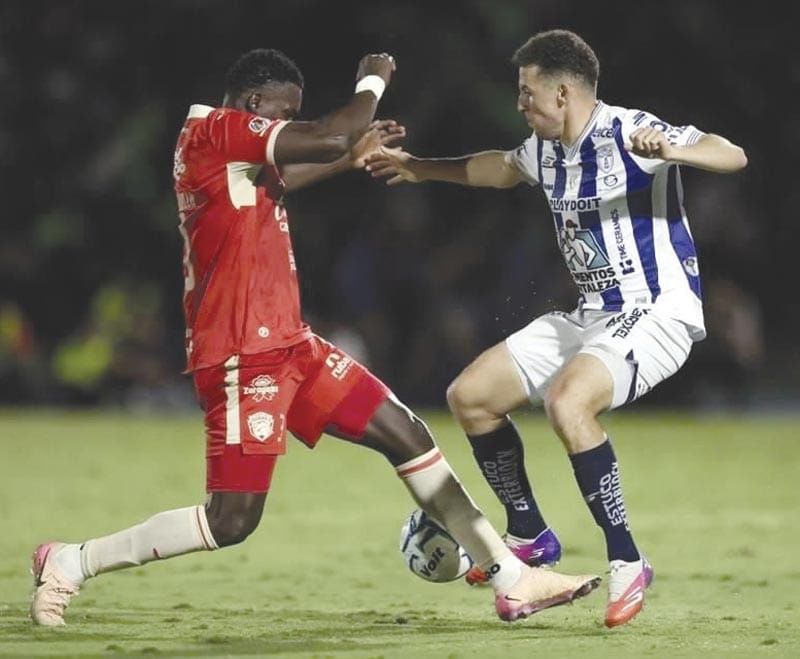 ¡JUÁREZ NO MEJORA, AHORA TUZOS PACHUCA GANA 2-0!