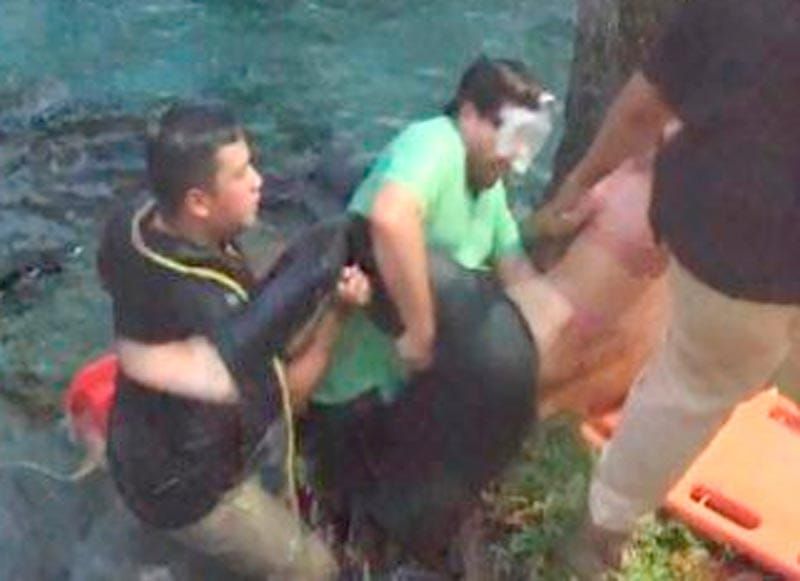 ¡SE ECHA UN CLAVADO EN LA LAGUNA Y NO SALIÓ VIVO!