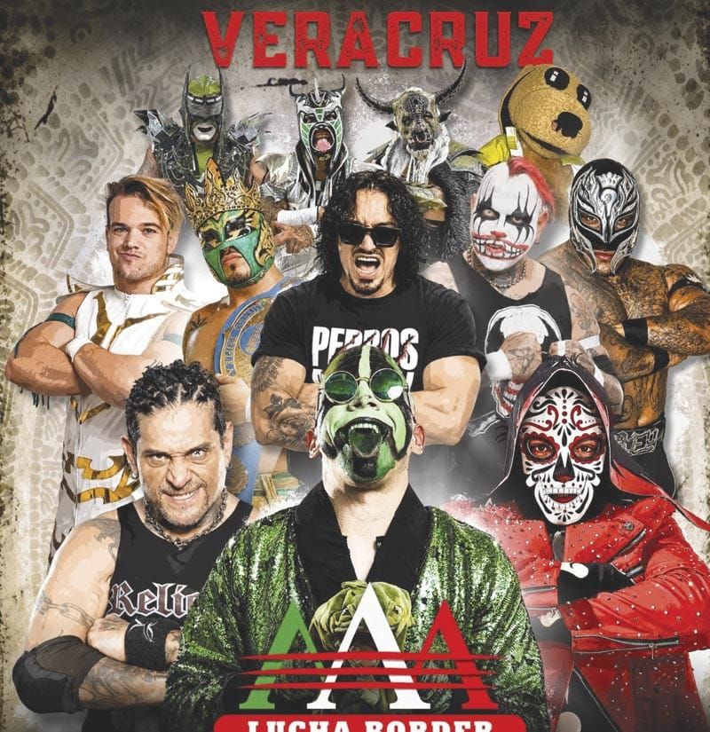 ¡FUNCIÓN DE LUCHA LIBRE EN VERACRUZ!