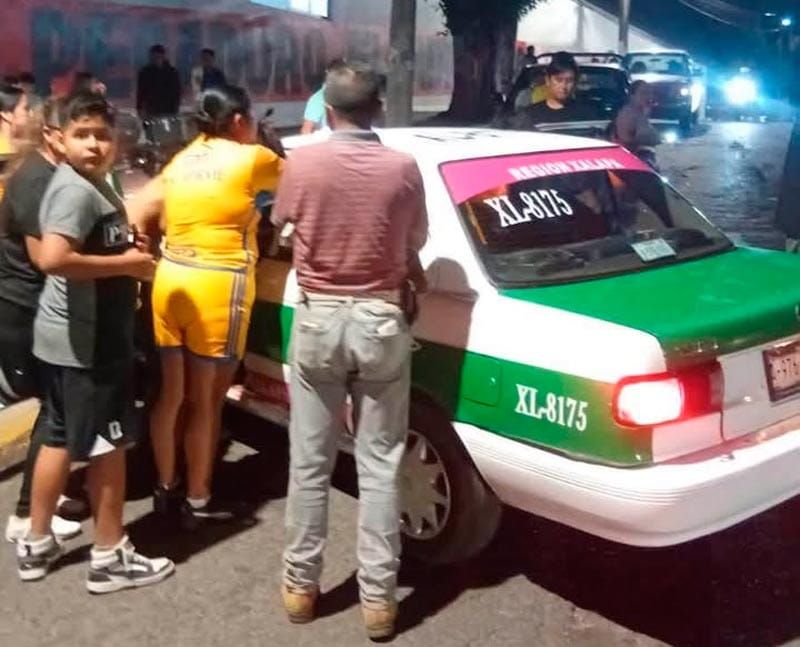 ¡APUÑALAN A TAXISTA EN ASALTO EN JILOTEPEC!¡