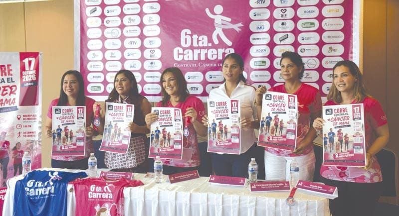 ¡“CORRE CONTRA EL CÁNCER DE MAMA”!