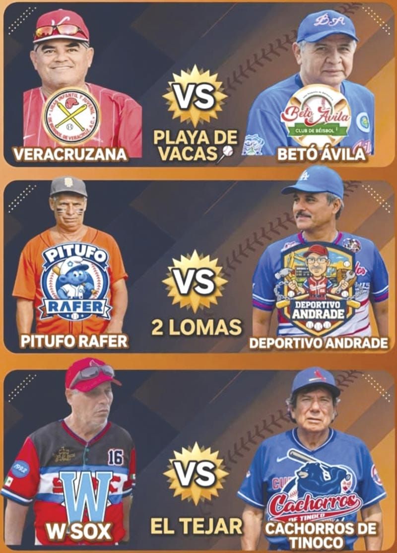 ¡TRIUNFOS DE RAFER Y ANDRADE EN LA PELOTA DE VETERANOS!