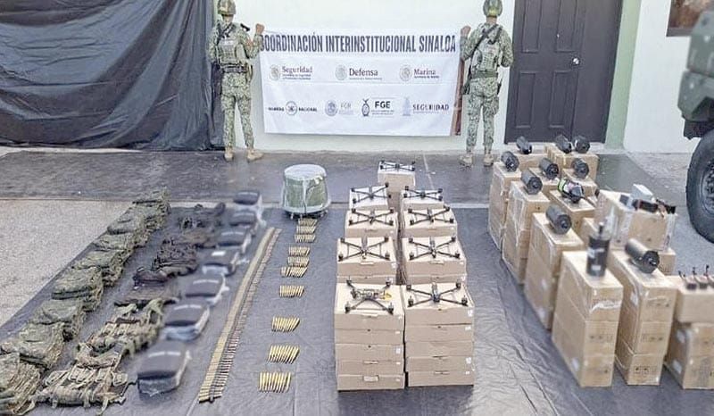 ¡LAS FUERZAS FEDERALES INCAUTAN CERCA DE 50 DRONES Y DESMANTELAN LABORATORIO CLANDESTINO!