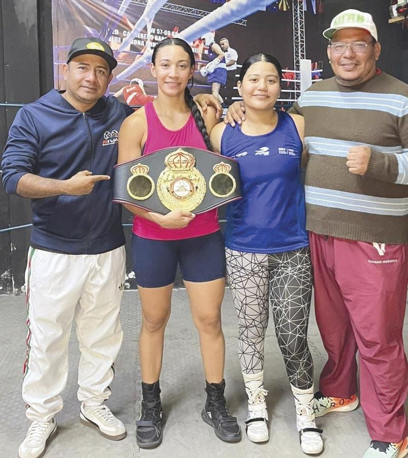 ¡“LA COSITA” MARTÍNEZ SPARRING DE CAMPEONAS MUNDIALES!