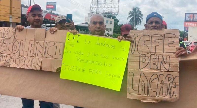 ¡BLOQUEO CONTRA CFE! - *Provoca caos en el sur de la ciudad de Veracruz y parte de Boca del Río