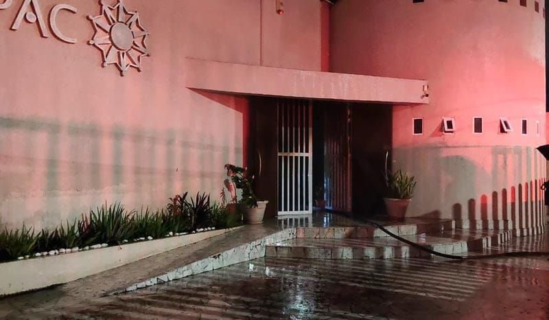 ¡FUEGO EN LAS INSTALACIONES DE LA ANSPAC!