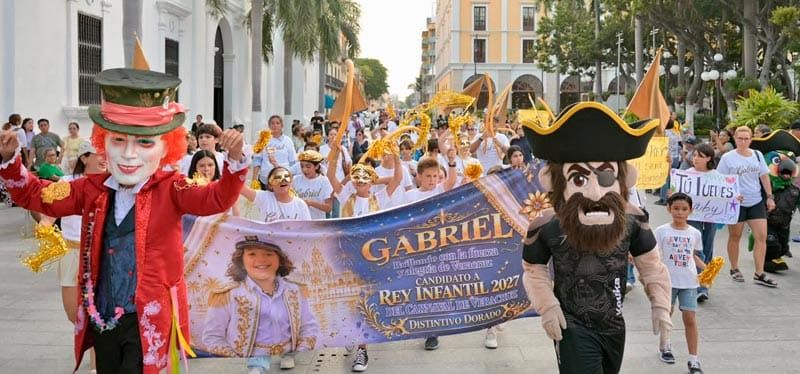 ¡GABRIEL QUIERE SER REY INFANTIL