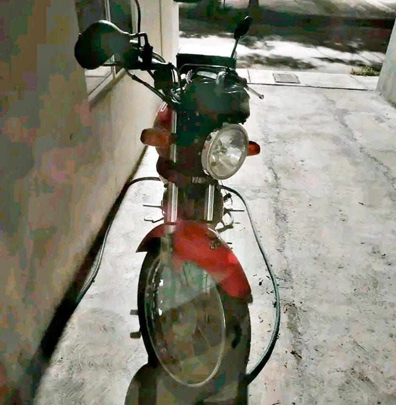 ¡ROBARON LA MOTO A CHABELA!