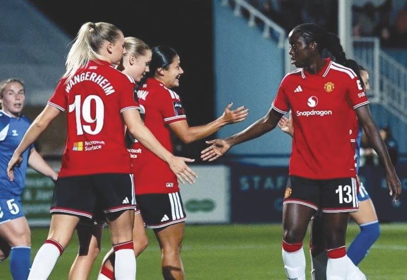 ¡REBECA BERNAL VUELVE A ANOTAR CON EL MANCHESTER UNITED!