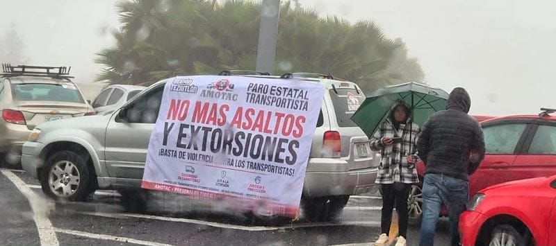 ¡TRUENA AMOTAC! - HASTA CIERRAN CARRETERAS