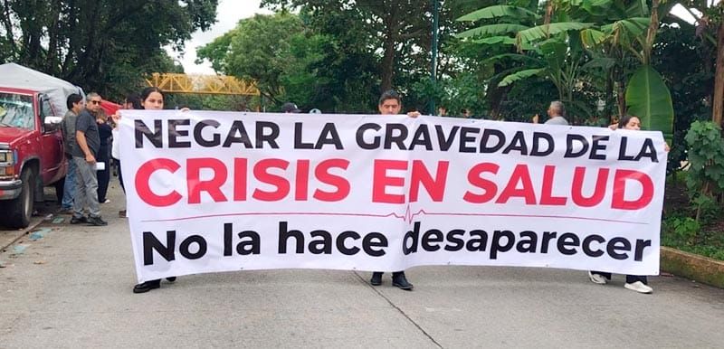 ¡SIETE MESES DE CRISIS! - EN EL SECTOR SALUD