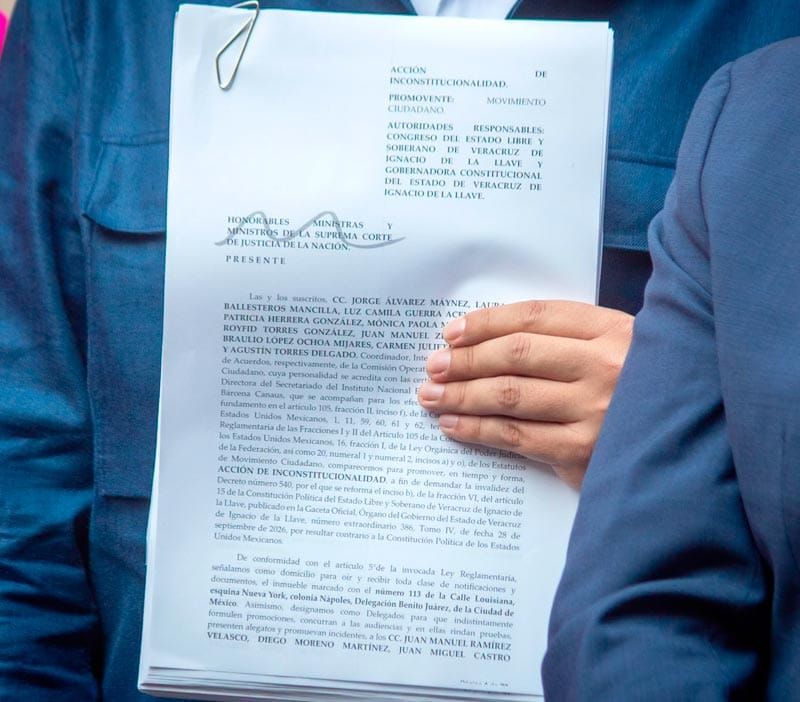 ¡VAN POR EL BLINDAJE! - *MC va a la Suprema Corte de Justicia
