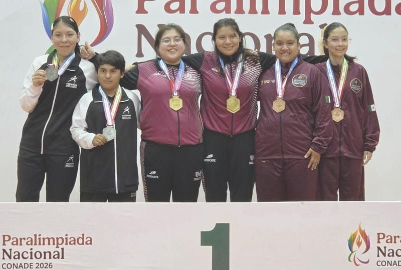 ¡OBTIENEN DOS OROS, DOS PLATAS Y UN BRONCE!