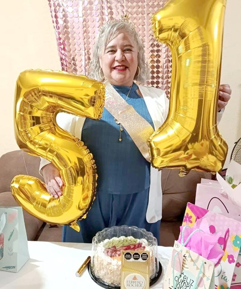 FESTEJA SU CUMPLEAÑOS ARISBE ECHEVARRÍA