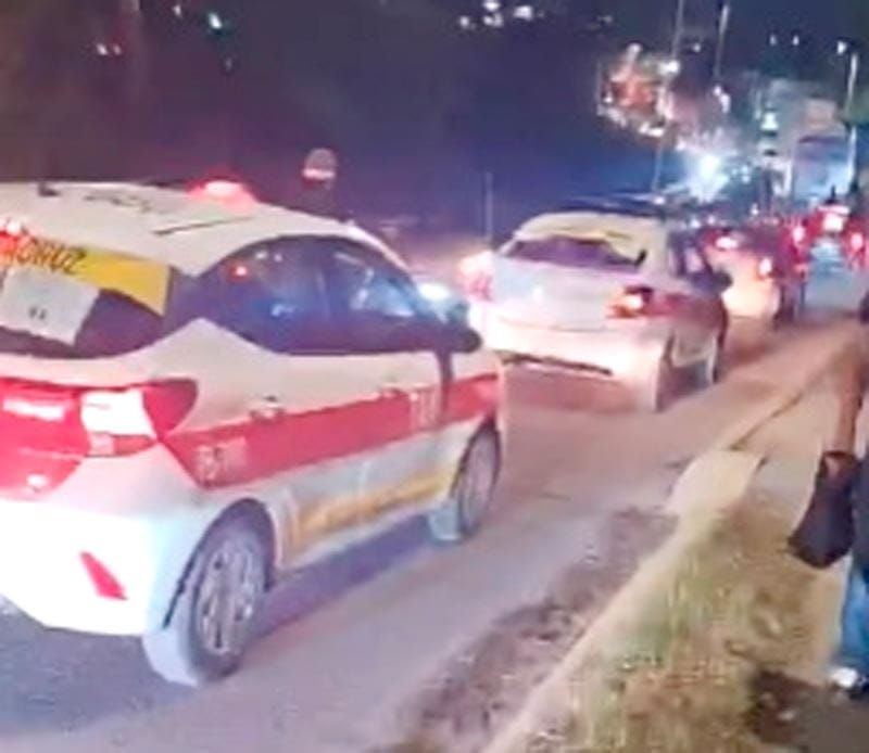 ¡NO HABÍA NI CAMIONES! - *200 transportistas en bloqueo, sólo en zona norte