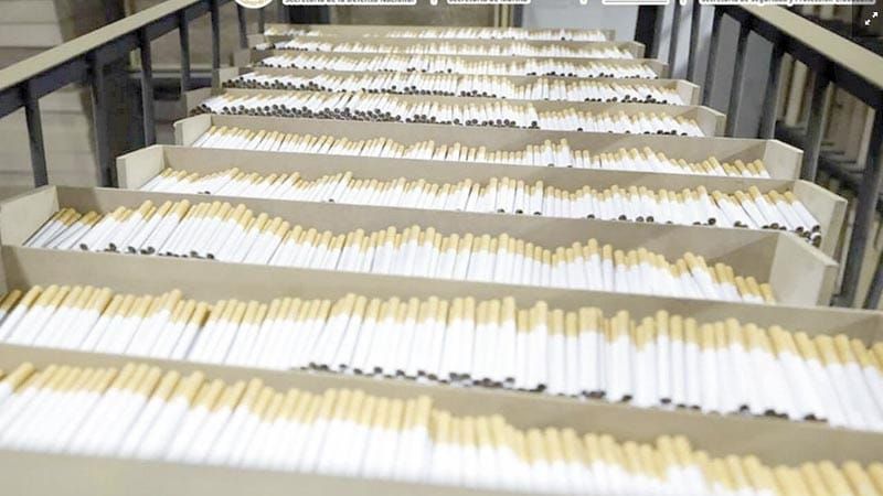 ¡CASI 2 MILLONES DE CIGARROS APÓCRIFOS FUERON ASEGURADOS!