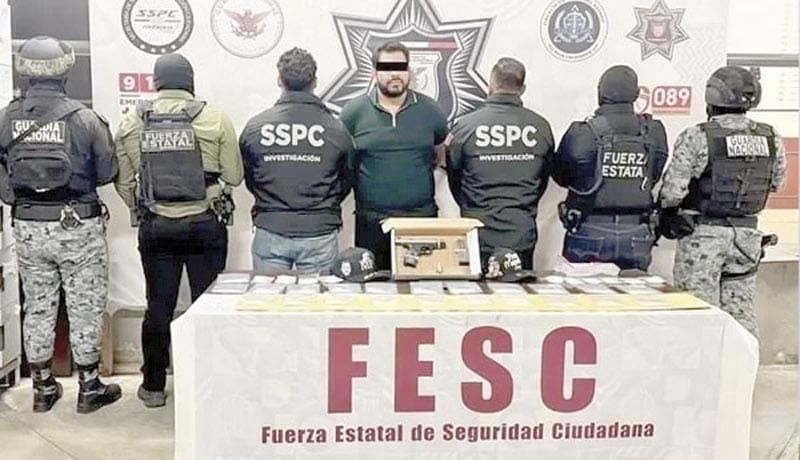 ¡RECAPTURAN A 'EL 500', OPERADOR DE 'LA MAYIZA' EN BC!