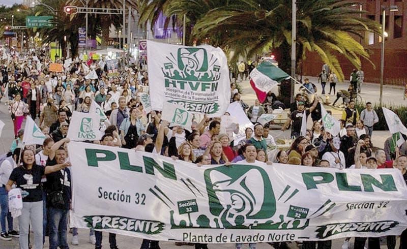 ¡DISIDENTES DEL IMSS ALISTAN “MEGAMARCHA” EL DÍA 30!