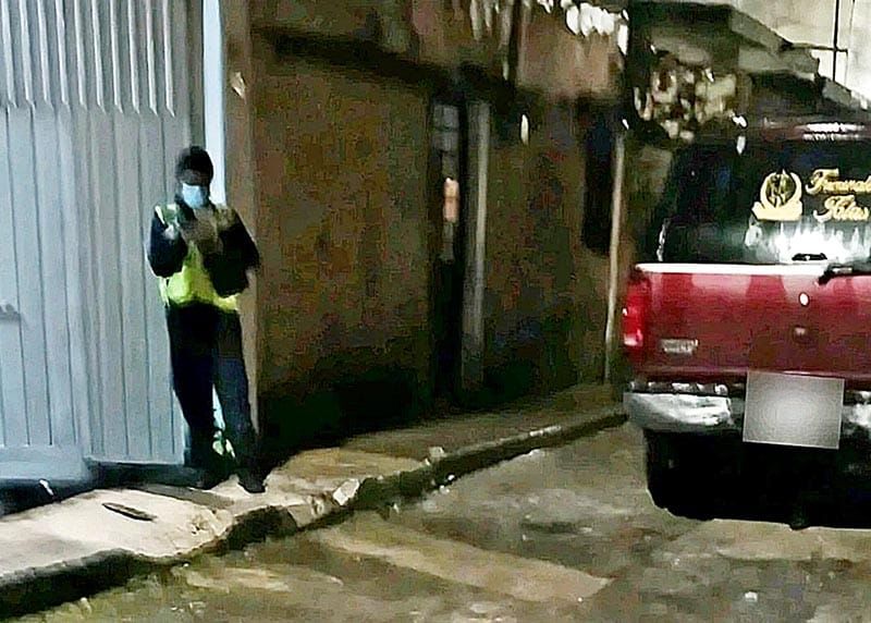 ¡FALLECIÓ ASFIXIADO CUANDO CENABA!