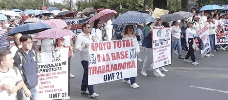 ¡MARCHA NACIONAL DEL IMSS ESTE 30 DE OCTUBRE!