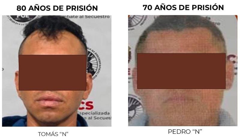 ¡SENTENCIAN A SECUESTRADORES!