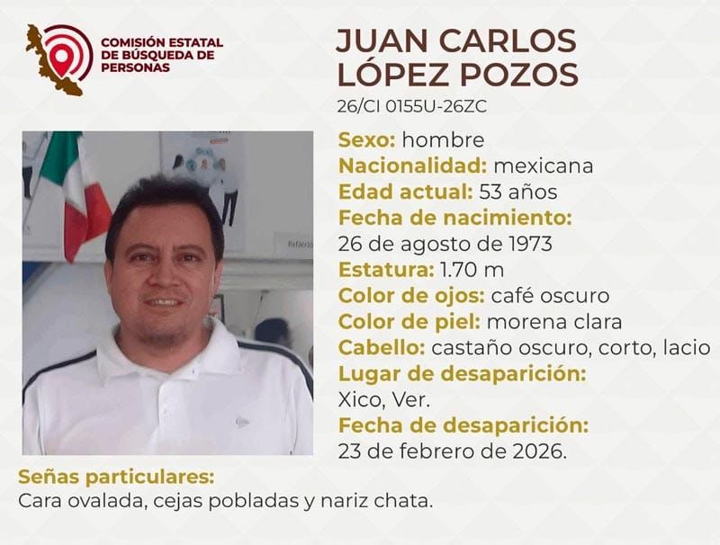 ¡TAXISTA DESAPARECIDO EN XICO!