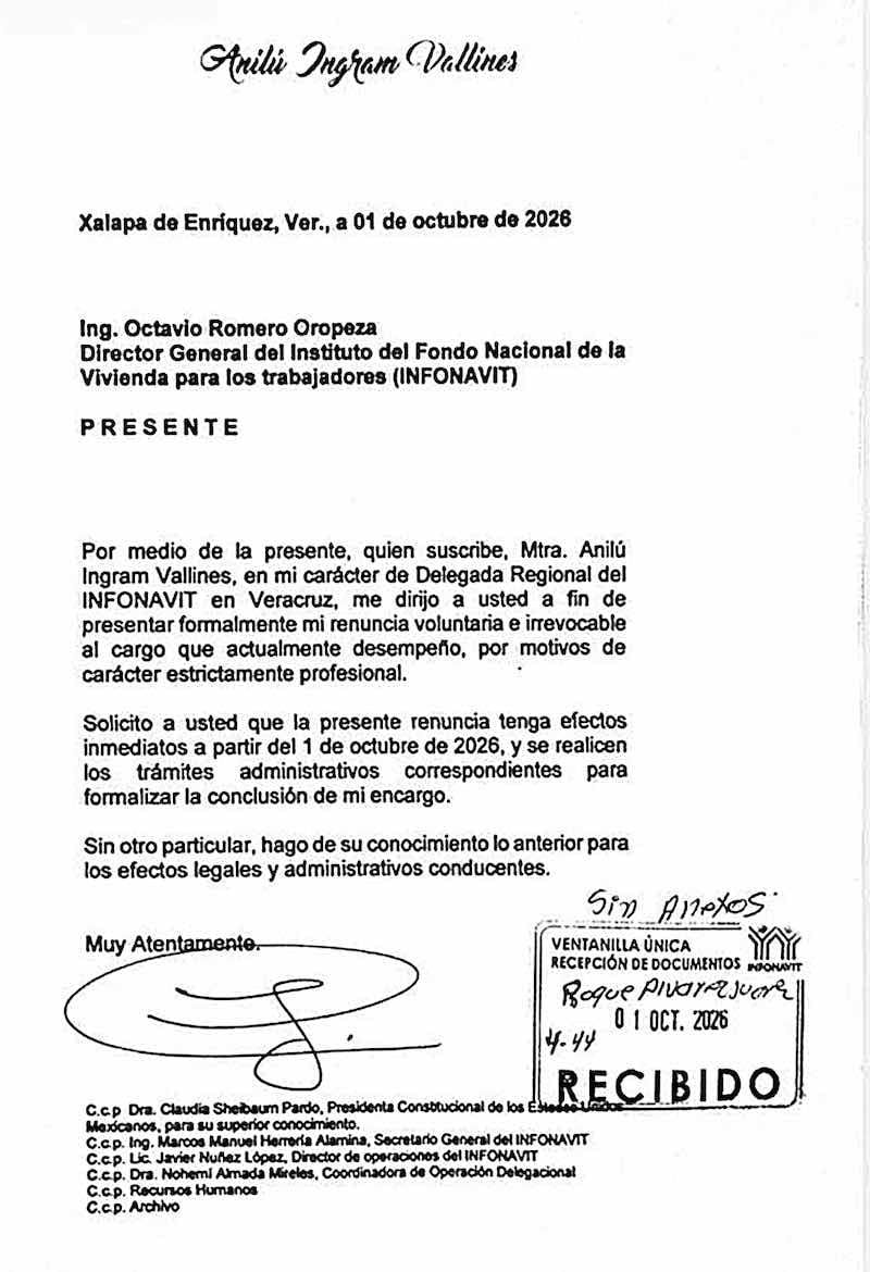 ¡RENUNCIA ANILÚ! - *Buscará diputación federal con MORENA