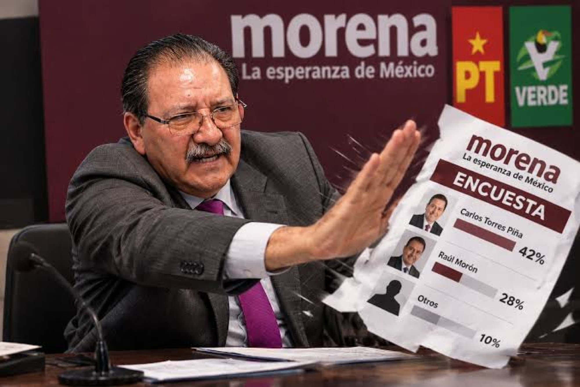 ¡EL PT ROMPE CON MORENA EN MICHOACÁN: ANUNCIA A MORÓN COMO SU CANDIDATO!