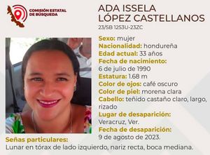 DESAPARECE HONDUREÑA EN EL PUERTO DE VERACRUZ