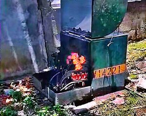 ¡SE “CHAMUSCA” TRANSFORMADOR EN LAS BAJADAS!