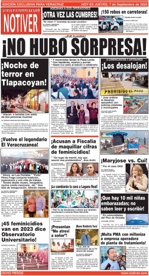 LA PORTADA - JUEVES, 7 DE SEPTIEMBRE 2023